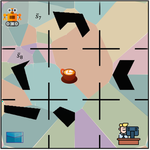 Learning Context-Sensitive State and Action Abstractions for Reinforcement Learning with Parameterized Actions